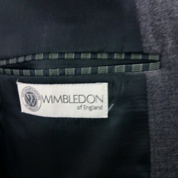 Wimbledon of England Dillard's Gray Blazer Sport C - Picture 8 of 11